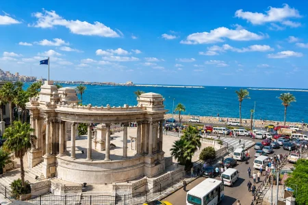 Alexandria Day Trip from Cairo – Catacombs, Pompey's Pillar, Bibliotheca & Qaitbay unknown soldier