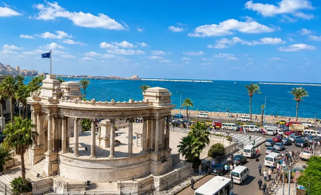 Alexandria Day Trip from Cairo – Catacombs, Pompey's Pillar, Bibliotheca & Qaitbay unknown soldier